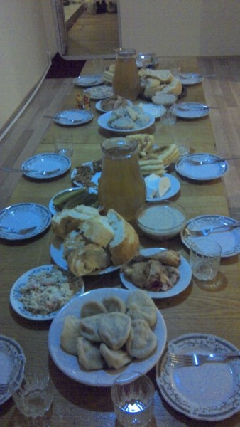 [photo of New Years Dinner]