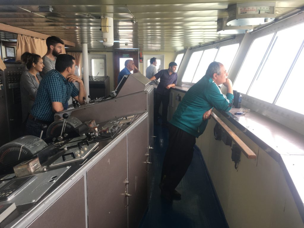 Caspian sea ferry